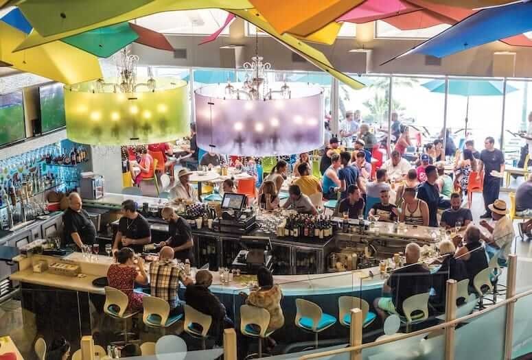 Lulu dining room from the original Plan the Perfect Palm Springs Christmas guide
